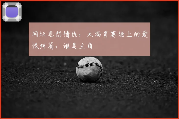 网坛恩怨情仇，大满贯赛场上的爱恨纠葛，谁是主角
