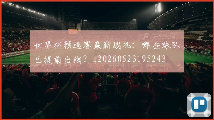 世界杯预选赛最新战况：哪些球队已提前出线？_20260523195243